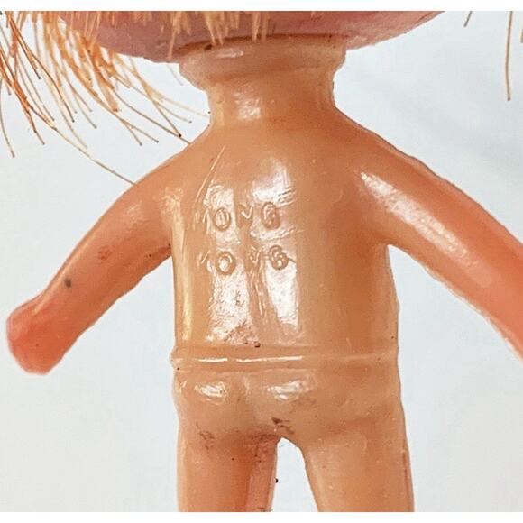 Vintage Kiddle Clone Mini Doll Redhead Hong Kong - Picture 3 of 5